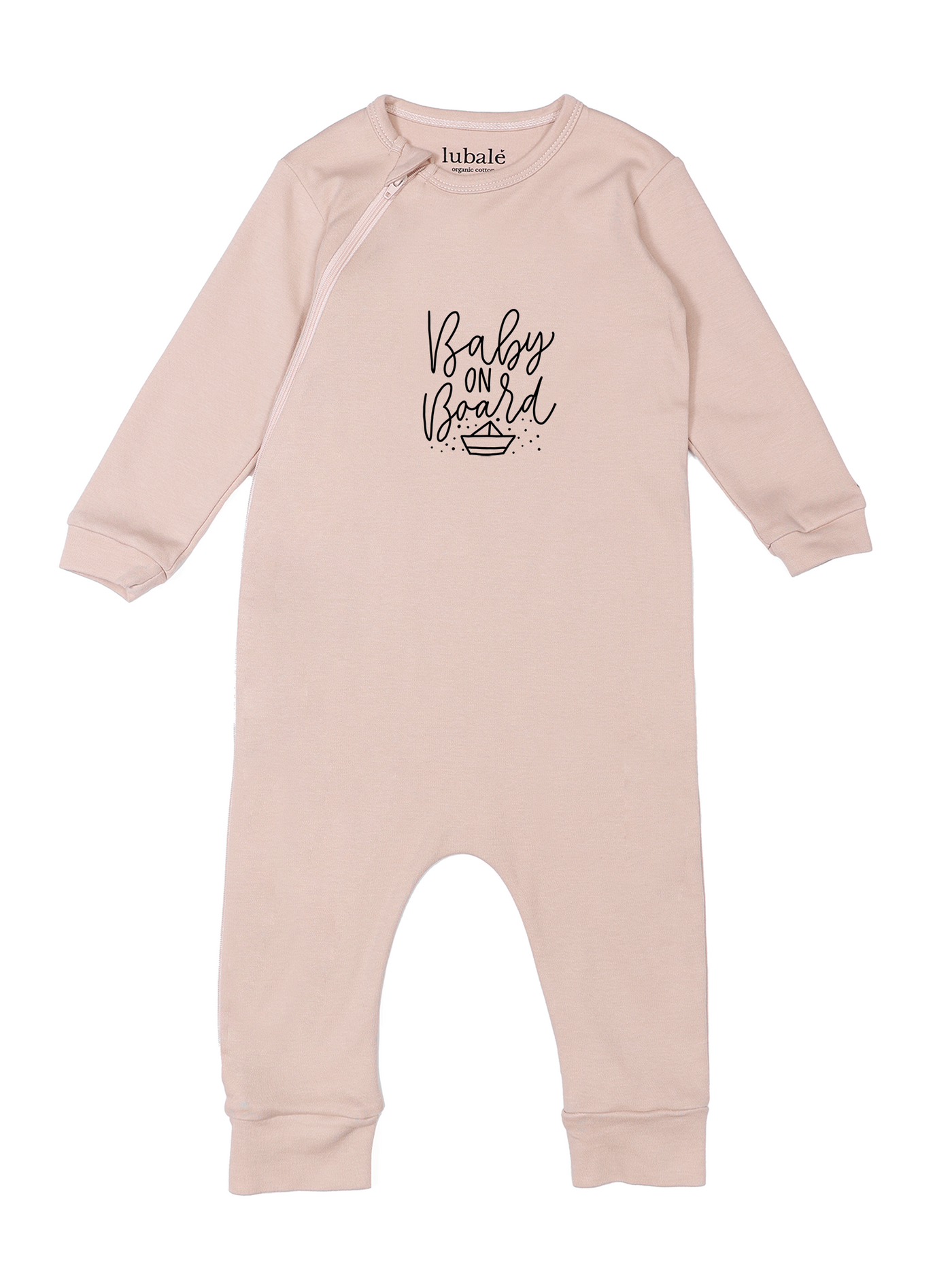 Pyjama mit Reißverschluss  -  Baby on Board