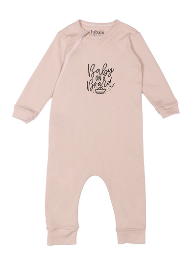 Pyjama mit Reißverschluss  -  Baby on Board