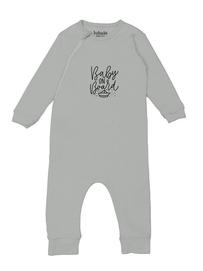Pyjama mit Reißverschluss  -  Baby on Board