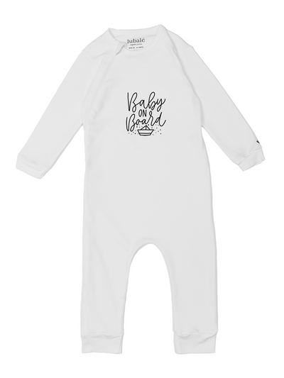 Pyjama mit Reißverschluss  -  Baby on Board