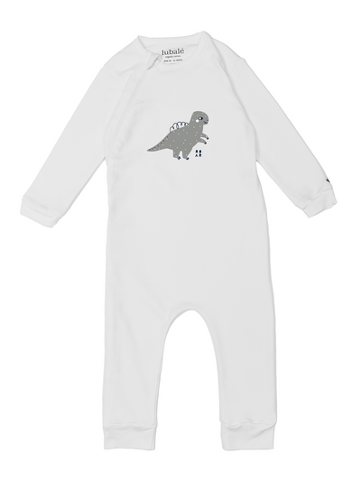 Pyjama mit Reißverschluss  -  Dino