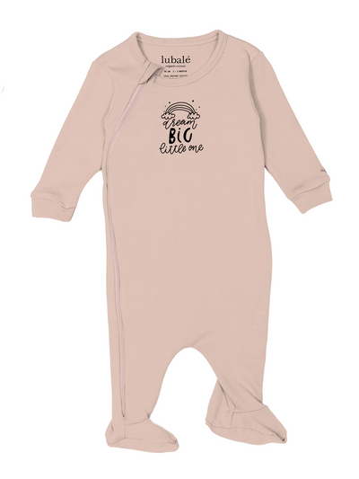 Strampler mit Reißverschluss  -  Dream Big Little One