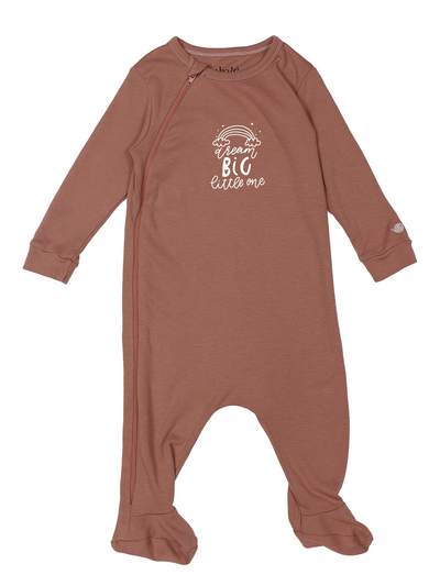 Strampler mit Reißverschluss  -  Dream Big Little One