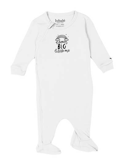 Strampler mit Reißverschluss  -  Dream Big Little One