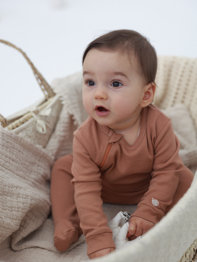 Strampler mit Reißverschluss  -  Adorable