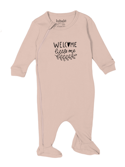 Strampler mit Reißverschluss  -  Welcome little One