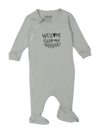 Strampler mit Reißverschluss  -  Welcome little One