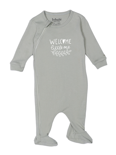 Strampler mit Reißverschluss  -  Welcome little One