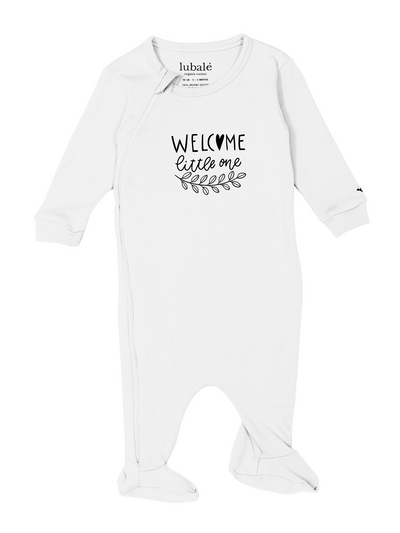 Strampler mit Reißverschluss  -  Welcome little One